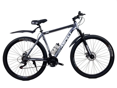 Велосипед CrossBike Aspect 29" 21" Чорний-Сірий