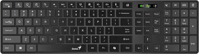 Клавіатура бездротова Genius Slimstar 7250BT Copilot Black (31320004409)