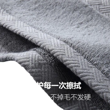 Полотенце банное Xinya хлопковое утолщенное для отелей 70×140см зеленое