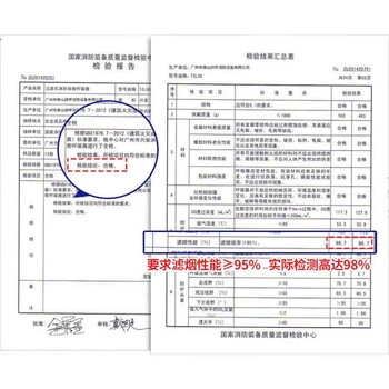Респиратор Zhunhang TZL30 противодымный для эвакуации, самоспасательный