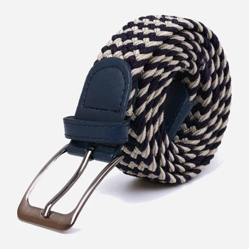 Ремень тканевый Vintage leather-20812 104 см Синий