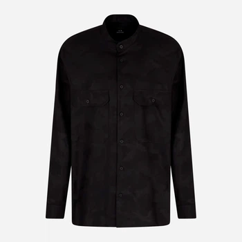 Сорочка чоловіча Armani Exchange 127429072 XL Чорна (1160081408)