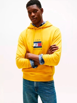 Худі чоловіче Tommy Hilfiger 207752895 L Жовте (1160221397)