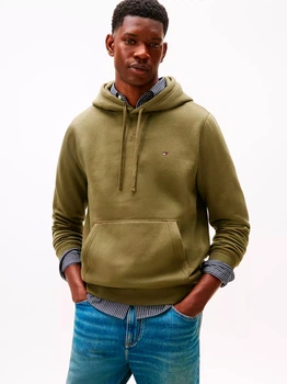 Худи утепленное мужское Tommy Hilfiger 255208230 M Зеленое (1160034477)