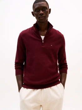 Джемпер чоловічий Tommy Hilfiger 156774626 2XL Бордовий (1159944048)