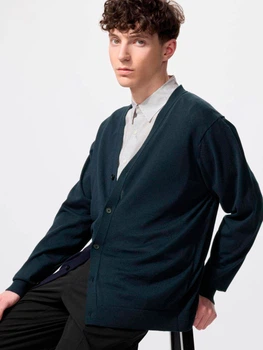 Кардиган чоловічий Uniqlo 187120011 L Синій (1160017954)