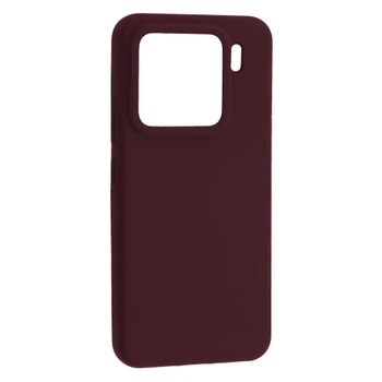 Чохол Silicone Case luxury для Xiaomi 15 Marsala