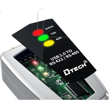 Перетворювач USB на RS485/RS422 від DTECH, кабель-адаптер RS485 на послідовний USB, кабель інтерфейсу зв'язку модуля COM-порту, 1,2 метра DT-5019