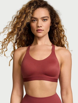 Спортивный топ для фитнеса женский Victoria's Secret 250309948 38C Коричневый (1160166775)