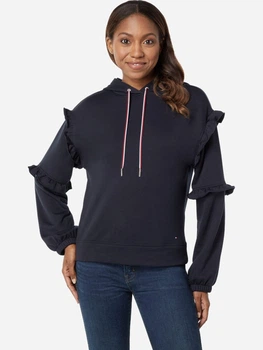 Худі тепле жіноче Tommy Hilfiger 703414713 1X Синє (1159985359)