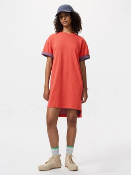 Сукня міді осіння жіноча Uniqlo 902721097 L Помаранчева (1159974128)