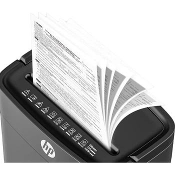 Шредер HP Level 4 офісний малошумний для паперу та карт 15л B1505CC