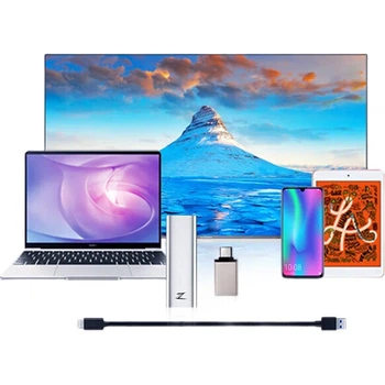 SSD портативный Netac Z Slim, 1 ТБ, Type-C, USB 3.2