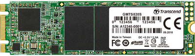 SSD M.2 накопитель Transcend MTS820 480GB (TS480GMTS820S)