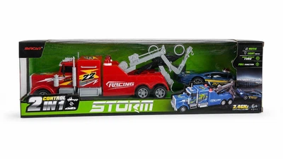 Радиоуправляемый эвакуатор Storm 2 в 1 с легковым автомобилем, 2.4 GHz