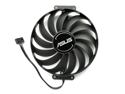 Вентилятор кулер для видеокарты ASUS RTX 3050 3060 RX 6400 Phoenix (orgnl) Champion CF1010U12D (CF1010U12S T129215SU T129215BU FDC10U12D9-C)(№344)