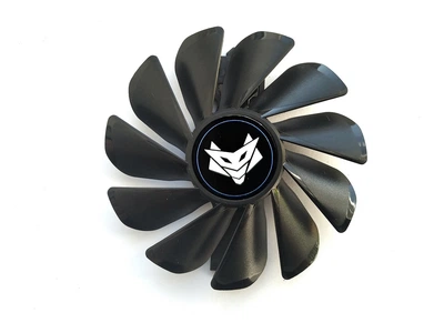 Вентилятор кулер для видеокарты Sapphire RX 5600 5700 XT NITRO 87 мм FirstD DC10H12D9-C (№339.051)