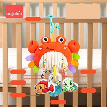 Тактильная погремушка Краб Star Toys Factor Co (C 75365)