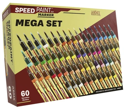 Zestaw markerów The Army Painter Speedpaint 2.0 - Marker - Mega Set (5713799800427)