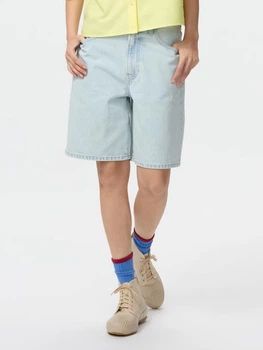 Джинсові шорти жіночі Uniqlo 353198626 26 Блакитні (1159957235)