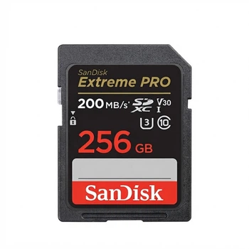 Карта памяти SANDISK Extreme Pro SDXC 256GB Class 10 UHS-I U3 V30 A2 (SDSDXXY-256G-ZN4IN)