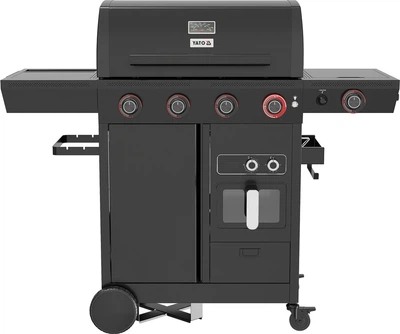Grill gazowy YATO 4+1 z frytkownicą beztłuszczową 16 kW (YG-20036)