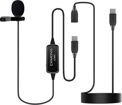 Mikrofon krawatowy CKMOVA LCM6L USB Type-C (SUP_em4060)