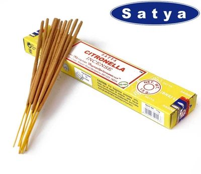 Ароматические палочки Satya Citronella Цитронелла 27 грамм