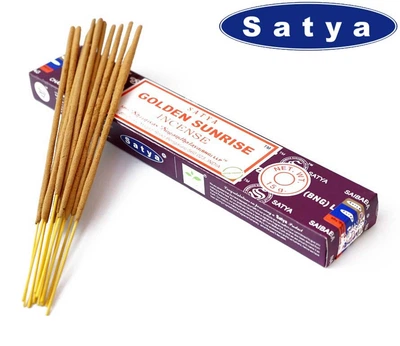 Ароматические палочки Satya Golden Sunrise Золотой сход 15 грамм