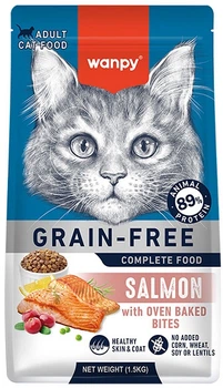 Сухий корм Wanpy Adult Cat Grain Free Salmon