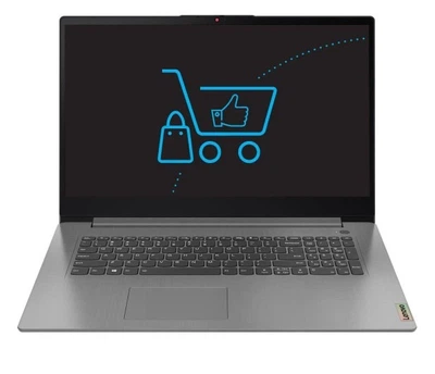 Ноутбук Lenovo IdeaPad 3-17 / Процессор i3-1115G4 / RAM 8 GB / SSD 512 GB / Серебристый
