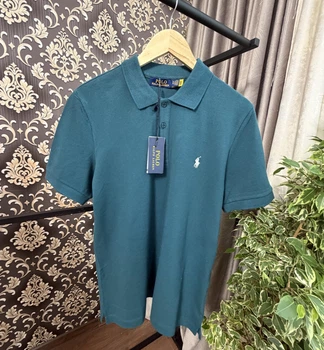 Мужская футболка POLO S глубокий бирюзовый