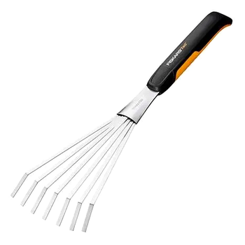 Грабли веерные нержавеющая сталь 44.3 см для уборки Fiskars LS-1274