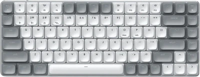 Klawiatura bezprzewodowa Satechi SM1 Slim Brown Switches Wireless/Bluetooth/USB Light Grey (ST-KSM1LT-EN)
