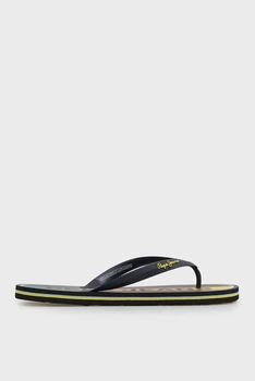 Чоловічі чорні в'єтнамки WHALE SURF M Pepe Jeans 42 PMS700012