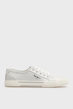 Жіночі сріблясті кеди BRADY PARTY Pepe Jeans 37 PLS31439