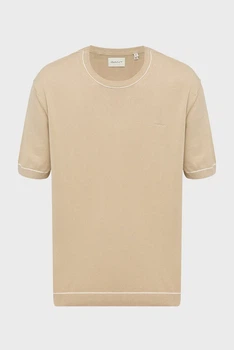Чоловічий бежевий джемпер Gant XXXL 8030289
