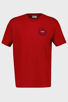 Чоловіча червона футболка GRAPHIC Gant M 2003402