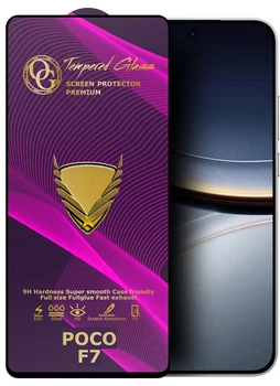 Защитное стекло GoldenArmor Poco F7 (Full Glue) (44796)