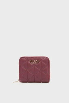 Жіночий бордовий гаманець PAISLEIGH Guess OS SWQG9883137