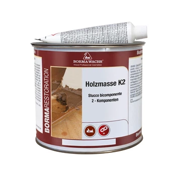 Шпаклівка для МДФ Borma Wachs HOLZMASSE 2K MDF середній дуб 48