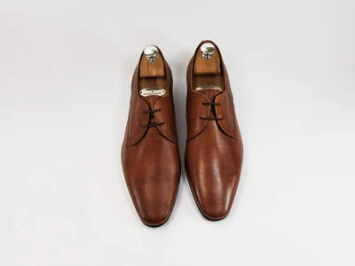 Мужские туфли PIER ONE 40 25.5 см 6 UK коричневые (K70034)