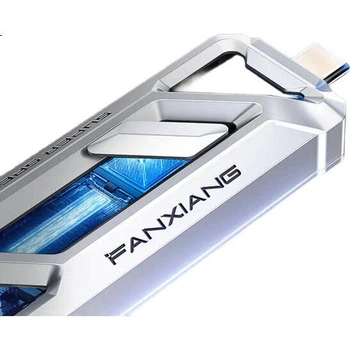 Портативний SSD-флеш-накопичувач FANXIANG 256 ГБ, ємність 2000 МБ/с, USB 3.2/Type-C, сумісний із телефонами та комп'ютерами, для офісного використання, FF958