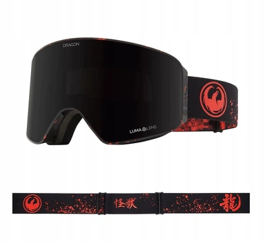 Лижні окуляри Dragon NFX MAG OTG Lumalens Midnight + Light Rose