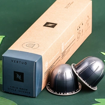 Капсулы Nespresso Vertuo Cold Brew Style Intense (злаки и карамель) 355 мл - 7 капсул