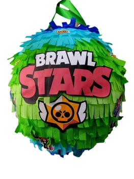 Пиньята PandClub Brawl stars сине-зеленая