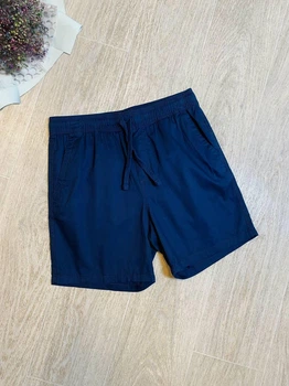 Дитячі стильні класичні шорти для хлопчика Primark 152 см темно-сині з кишенями