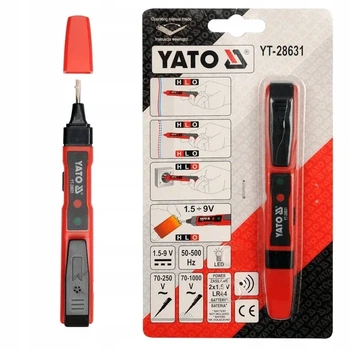 Індикатор напруги YATO контрольний 70-1000V 140 мм YT-28631