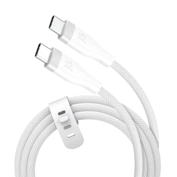 Кабель j5create JUCX18L18W-N, преміум якість, USB 2.0, C-тато/C-тато,1.8 м.