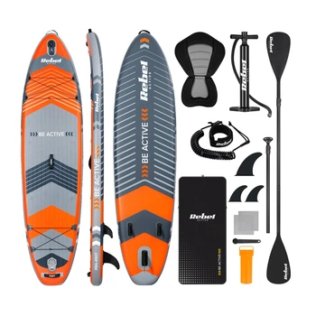 SUP-доска Rebel Active RBA-4507-OR 335×84×15 см до 170 кг Orange